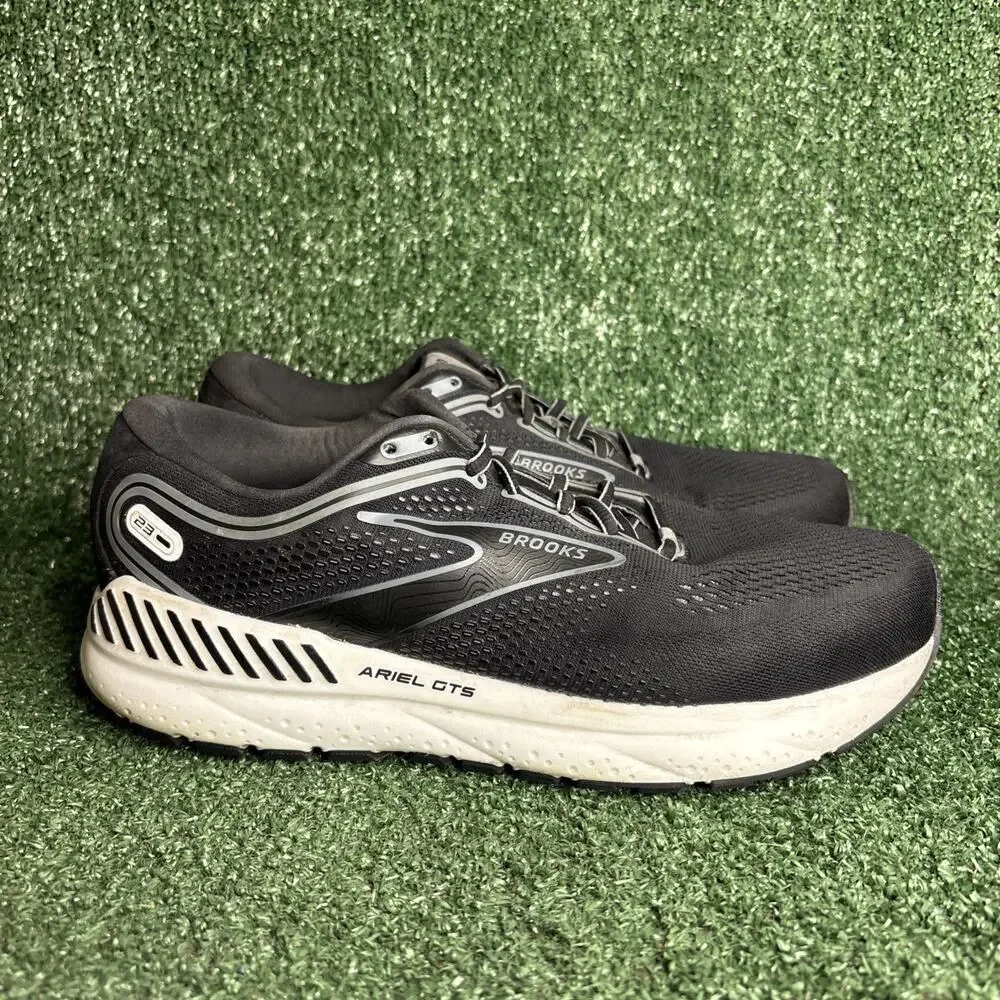 Brooks Ariel GTS 23 Womens Running Shoes Black Grey 11‎ 2E Extra Wide Cushioned